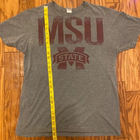 New Agenda By Perrin MSU Mississippi State University Bulldog T-shirt, Medium - Picture 6 of 6